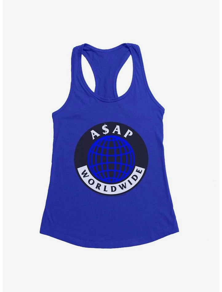 Top 10 π A$AP Ferg Worldwide Logo π§ Girls Tank 𧨠- Image 4