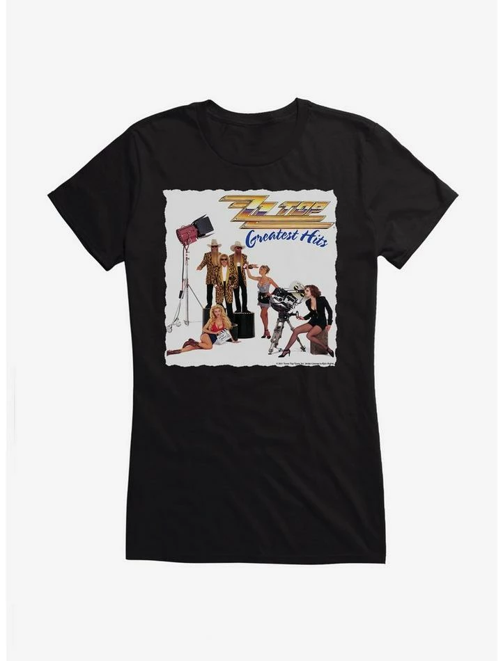 Wholesale π ZZ Top Greatest Hits Album π§ Girls T-Shirt π₯° - Image 2