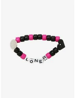 Wholesale 🧨 Yungblud Loner Beaded Charm Bracelet 😉