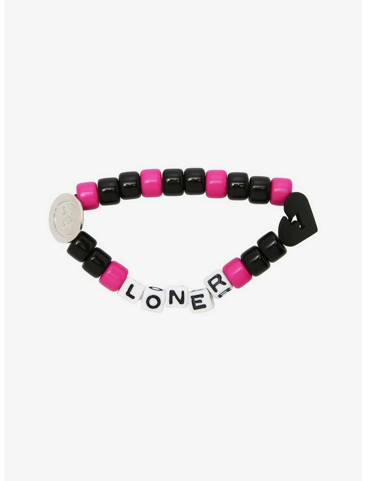 Wholesale 𧨠Yungblud Loner Beaded Charm Bracelet π
