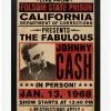 Flash Sale 🎉 Johnny Cash Folsom State In Person Framed Wood Wall Art 🧨