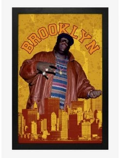 Best reviews of 🔔 The Notorious B.I.G. Brooklyn Framed Wood Wall Art ✔️