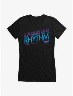 Flash Sale 😀 Wham! Guilty Feet Have Got No Rythym 👧 Girls T-Shirt 😉