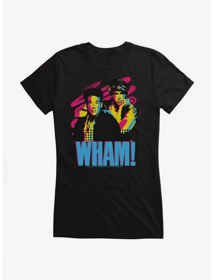 Best Pirce π Wham! Pop Art π§ Girls T-Shirt βοΈ - Image 2