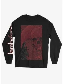 Best reviews of 😀 Lamb Of God Red Skull Long-Sleeve T-Shirt 🔔