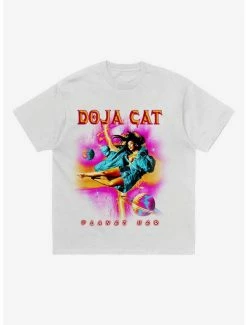 Cheapest 🎁 Doja Cat Planet Her Boyfriend Fit 👧 Girls T-Shirt 🔔