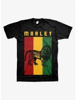 Discount ❤️ Bob Marley Lion T-Shirt ⌛