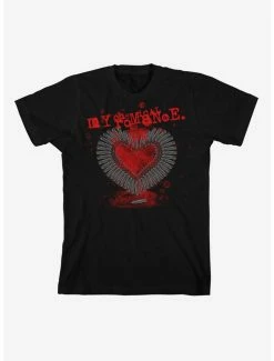 Best reviews of 😀 My Chemical Romance Bullet Heart 👧 Girls T-Shirt 🎁