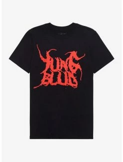 Outlet 🌟 YUNGBLUD Photo Negative 👧 Girls T-Shirt 🤩