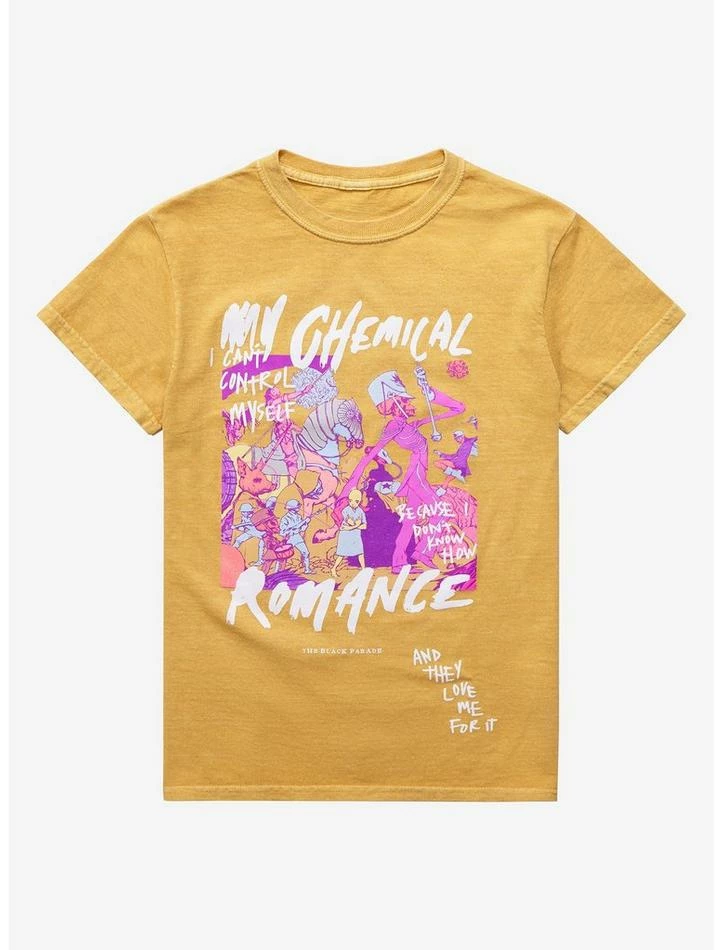 Cheap ๐ My Chemical Romance The Black Parade Pastel ๐ง Girls T-Shirt ๐