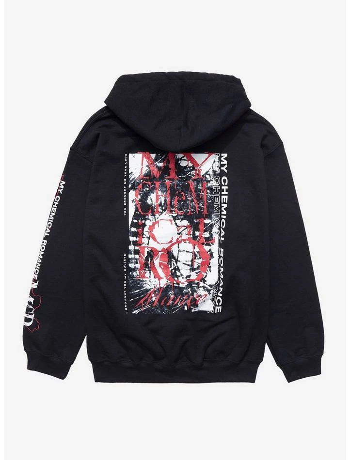 Cheapest โญ My Chemical Romance Brought You My Bullets Shatter Hoodie ๐ - Image 2