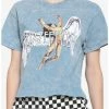 Deals 👏 Led Zeppelin Icarus 👧 Girls Crop T-Shirt 👏