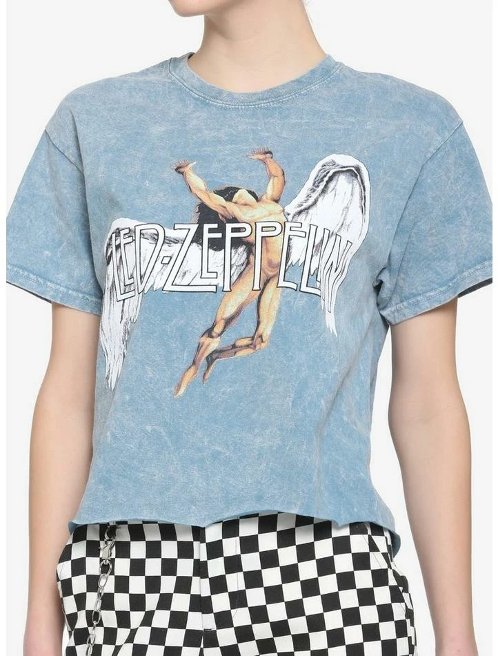 Deals π Led Zeppelin Icarus π§ Girls Crop T-Shirt π