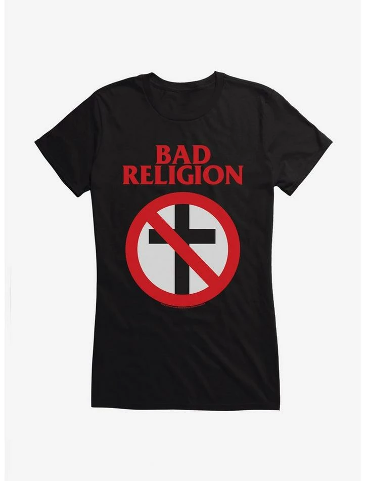 Hot Sale π Bad Religion Classic Logo π§ Girls T-Shirt π₯°