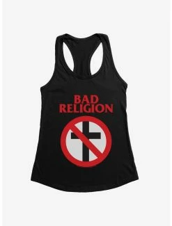 Discount 😍 Bad Religion Classic Logo 👧 Girls Tank 🎉