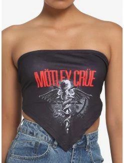 Flash Sale 🤩 Motley Crue 👧 Girls Bandana Top 💯