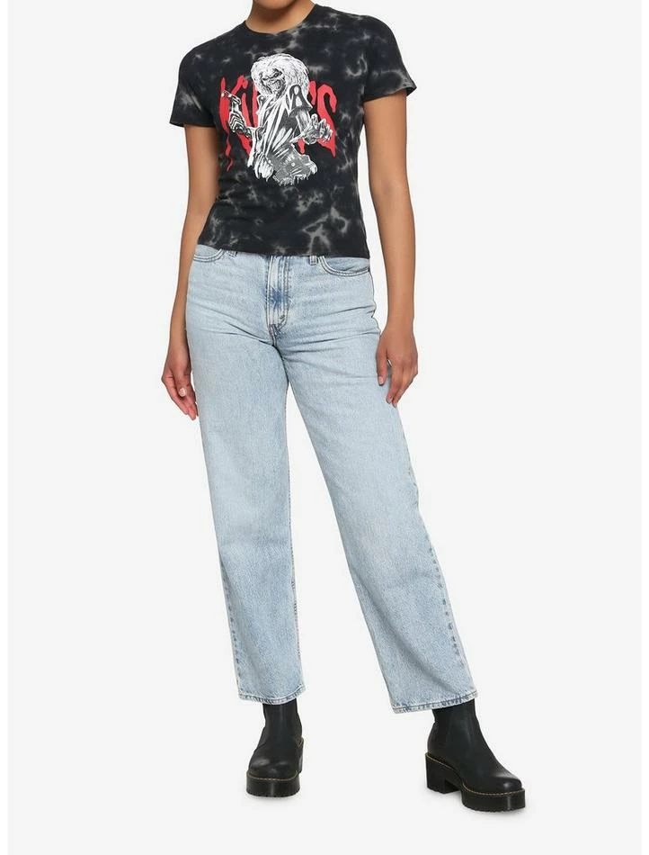 Brand new π Iron Maiden Killers Tie-Dye π§ Girls Baby T-Shirt π - Image 2