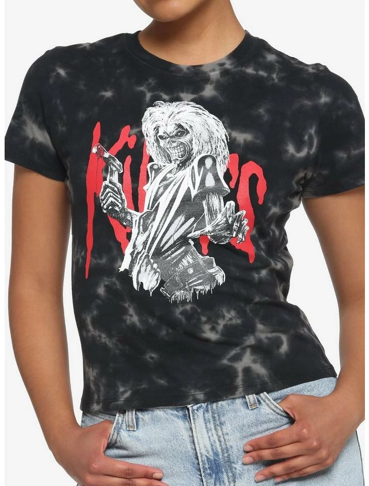 Brand new π Iron Maiden Killers Tie-Dye π§ Girls Baby T-Shirt π