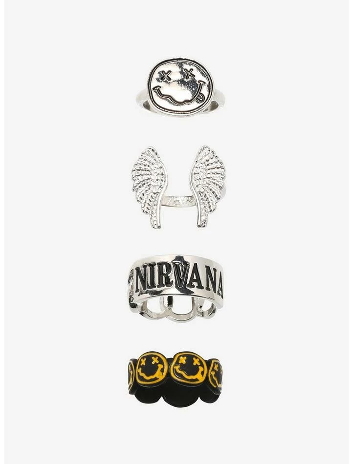 Best Sale ๐ Nirvana Icon Wings Ring Set ๐ฅ