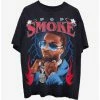 New ⌛ Pop Smoke Flames Portrait T-Shirt ✔️