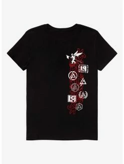 Promo 😀 Linkin Park Logos T-Shirt 🛒