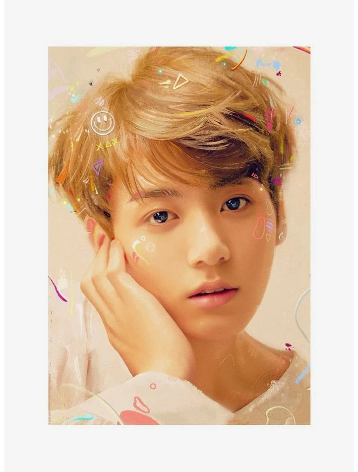 Flash Sale 𧨠BTS Love Yourself Art Print Jung Kook π₯°