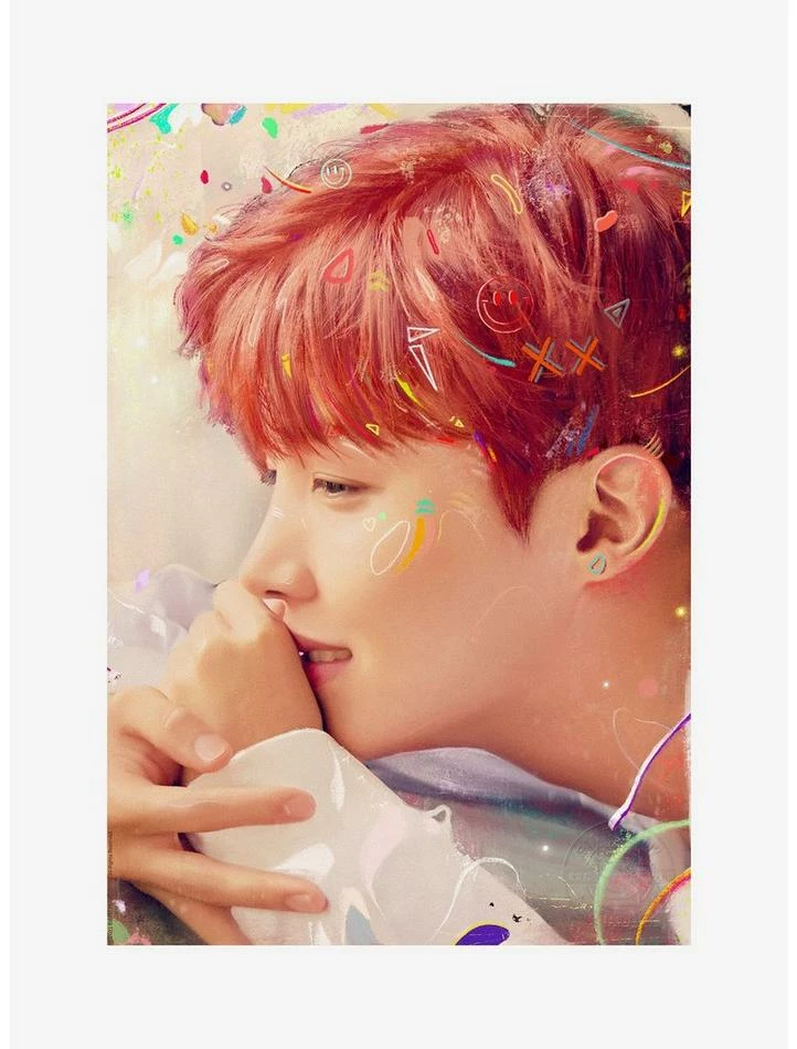 Coupon π― BTS Love Yourself Art Print j-hope π₯°