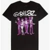 Wholesale ❤️ Gorillaz Group Boyfriend Fit 👧 Girls T-Shirt 🔥