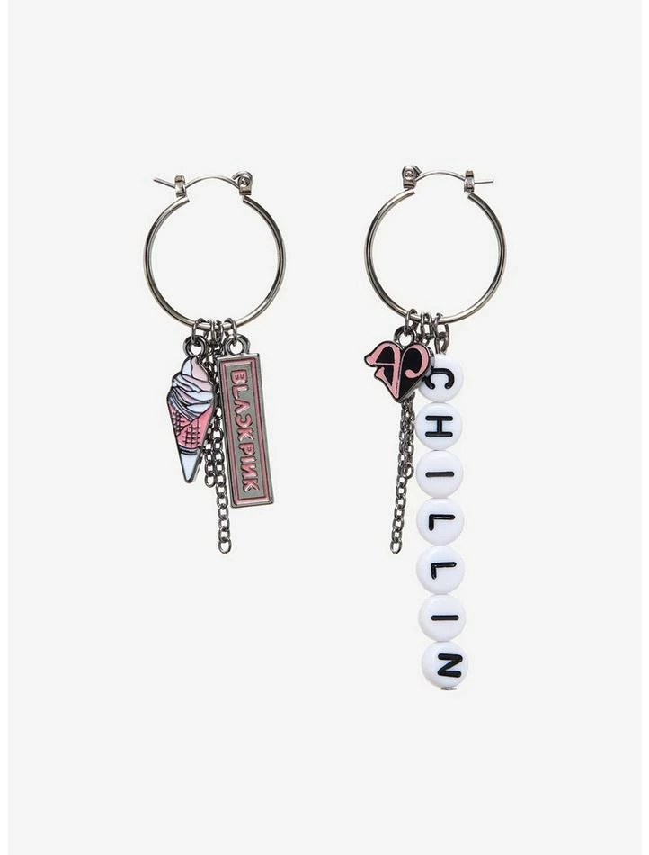 Budget π BLACKPINK Ice Cream Mismatch Mini Hoops π
