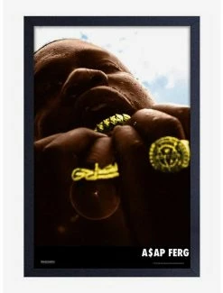 Buy 🥰 ASAP Ferg Grill Framed Wood Wall Art ⌛