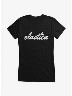 Brand new ❤️ Elastica Logo 👧 Girls T-Shirt 🧨