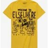 Cheapest 🎁 Set It Off Welcome To Elsewhere Boyfriend Fit 👧 Girls T-Shirt 🤩