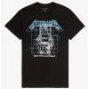 Promo 🤩 Metallica Ride The Lightning Puff Print T-Shirt 🔔
