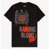 Flash Sale 🌟 Slayer Raining Blood Puff Print T-Shirt ⌛