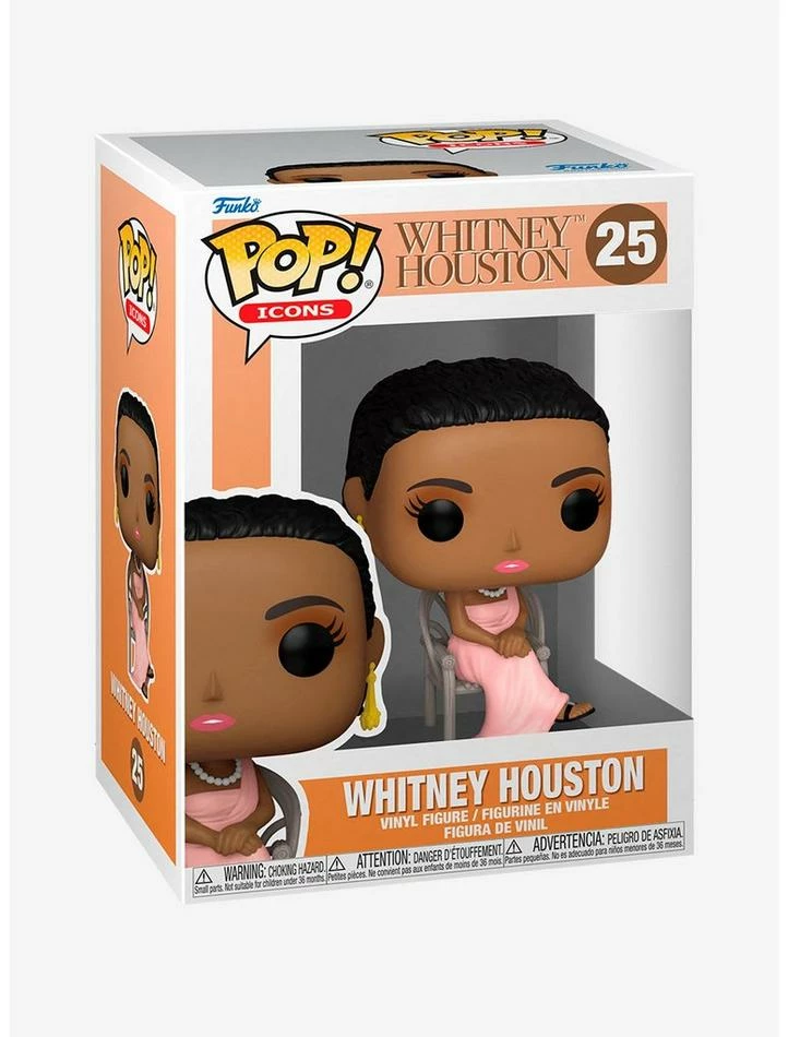 Best Sale ๐ Funko Whitney Houston Pop! Icons Debut Whitney Houston Vinyl Figure ๐ - Image 2