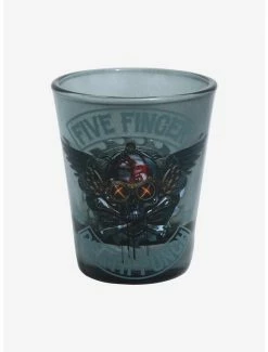 Cheapest ⭐ Five Finger Death Punch Skull Wings Mini Glass 😍
