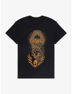 Best deal ⌛ Chelsea Grin Flaming Skull T-Shirt 🎁