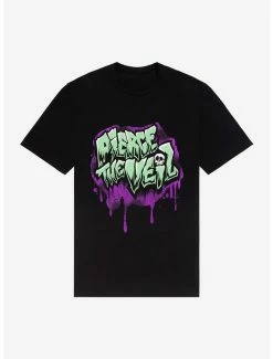 Cheap 🔥 Pierce The Veil Drip Logo T-Shirt 👏