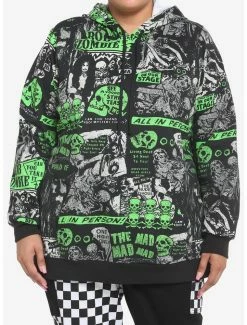 Wholesale 🔔 Rob Zombie Skeleton 👧 Girls Hoodie Plus Size ✔️