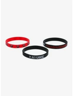 Hot Sale ✔️ Falling In Reverse Vampire Rubber Bracelet Set 🔥