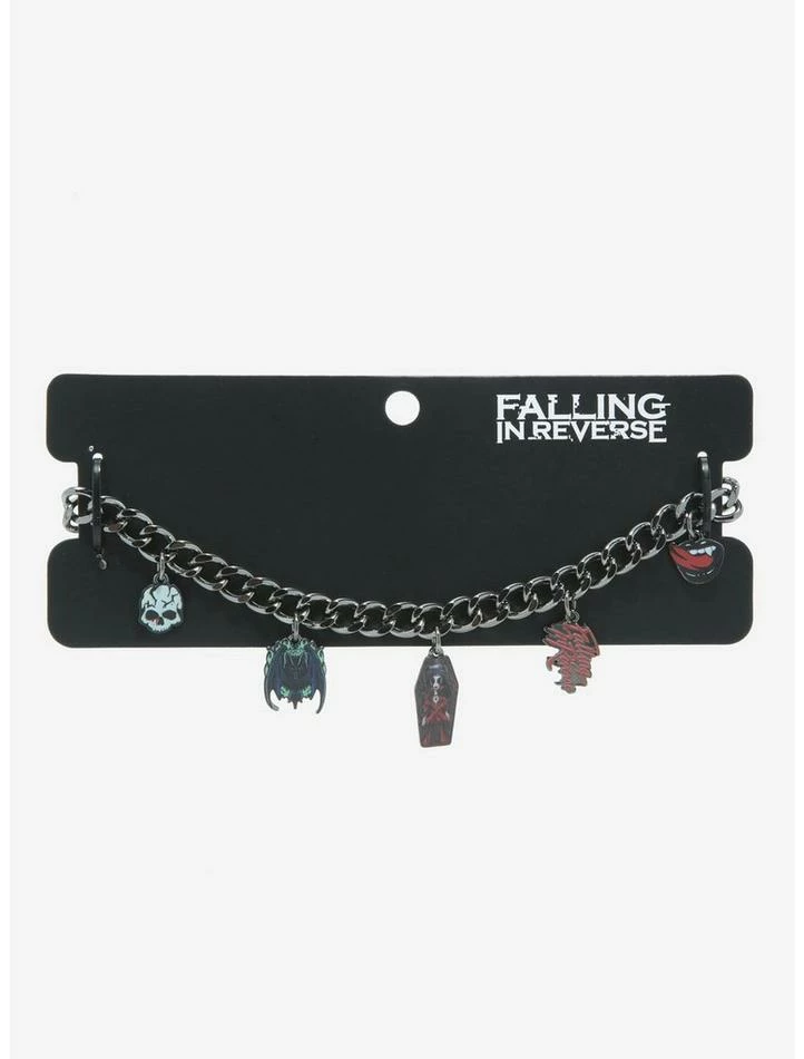 Hot Sale ๐ Falling In Reverse Charm Necklace โจ - Image 3