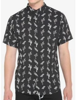 Best Sale 🎁 My Chemical Romance Black Parade Woven Button-Up 🥰