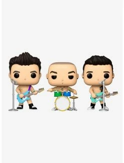 Budget π₯ Funko Blink-182 Pop! Rocks Mark Hoppus Travis Barker & Tom DeLonge Vinyl Set π―