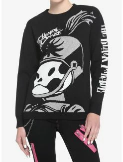 Discount ✨ My Chemical Romance The Black Parade Pepe Intarsia 👧 Girls Knit Sweater 🌟