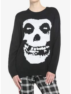 Best Sale 🔥 Misfits I Want Your Skull Knit 👧 Girls Sweater 🤩