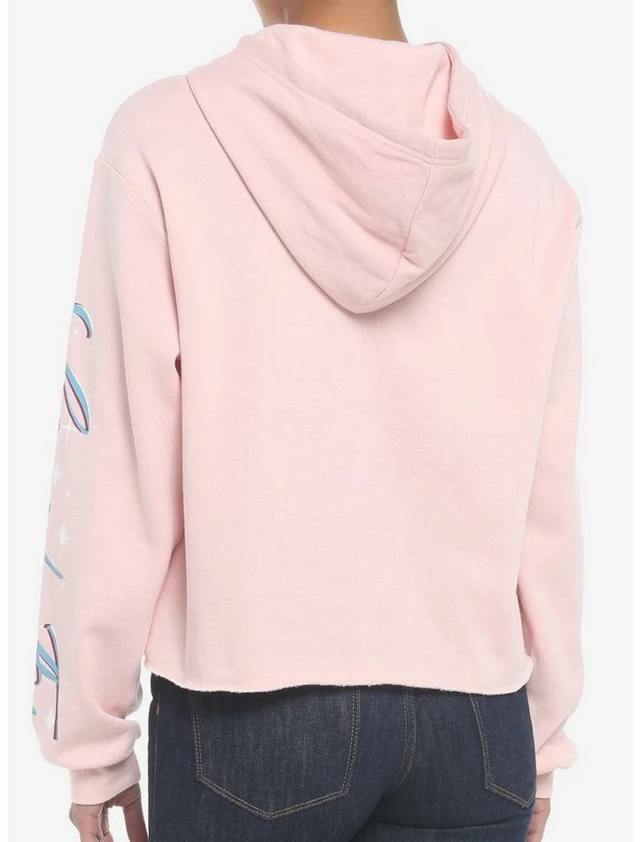 Wholesale β€οΈ Selena Como La Flor Pastel Pink π§ Girls Crop Hoodie β - Image 3