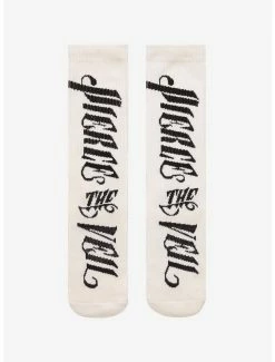 Best Sale 💯 Pierce The Veil Logo Crew 🧦 Socks 😉