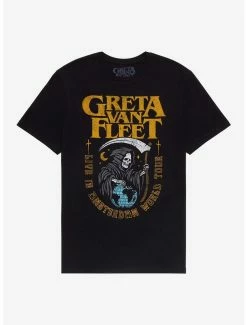 Hot Sale 💯 Greta Van Fleet Grim Reaper T-Shirt 🧨