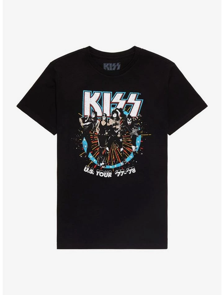 Discount ๐ Kiss U.S. '77-'78 Tour T-Shirt ๐คฉ