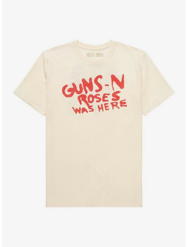 Budget 🌟 Guns N' Roses Was Here T-Shirt 👏